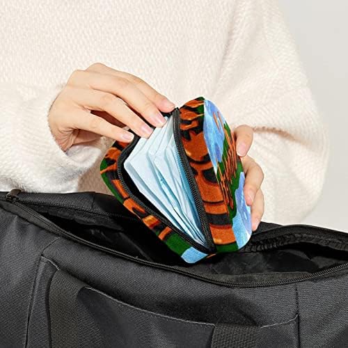 ORYUEKAN Чанта за съхранение на хигиенни кърпички, Чанта за Менструална Чаши, Преносими Чанти за съхранение на Хигиенни Тампони, Дамски