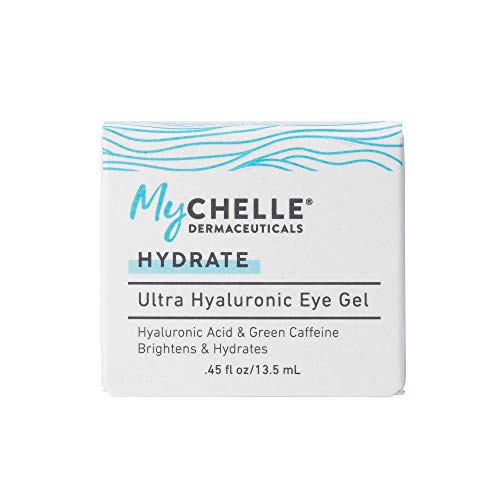 MyChelle Dermaceuticals Ултра гиалуроновый гел за очи (0,45 течни унции) - Интензивна хидратация за суха кожа с веганской хиалуронова