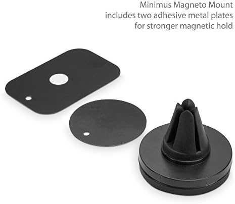 За определяне на Motorola за Edge (2021) (За монтиране от BoxWave) - Minimus MagnetoMount, Магнитно Кола планина, на Магнитен