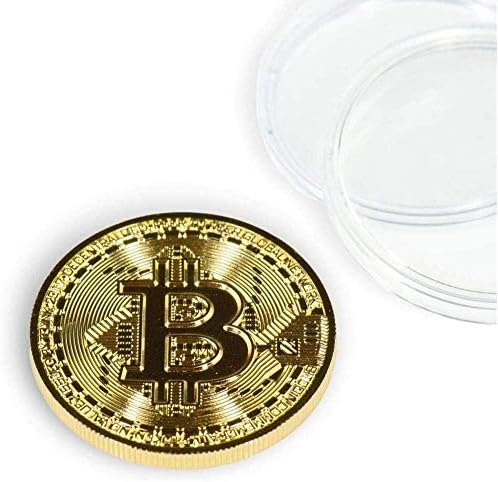 Подарък за събиране на Bitcoin Монети Protection | цифрово шифрирана валута на Блокчейне | с Оригинални Предмета на монети