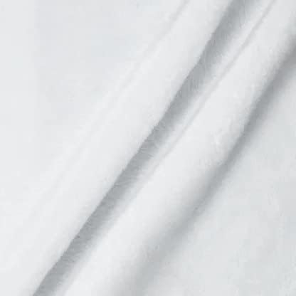 Ice Fabrics Однотонная норковая плат by The Yard - Мека, гладка и луксозна Сиреневая Норковая материя е много широка дължина-58/60 инча за