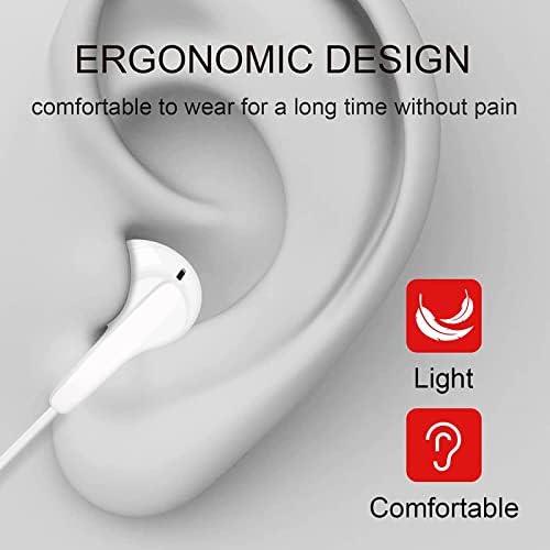 Кабел слот ушите ANLINKSHINE 3,5 мм, Слушалки с микрофон и контрол на звука, стерео слушалки, Съвместими с PS5, PS4, Xbox