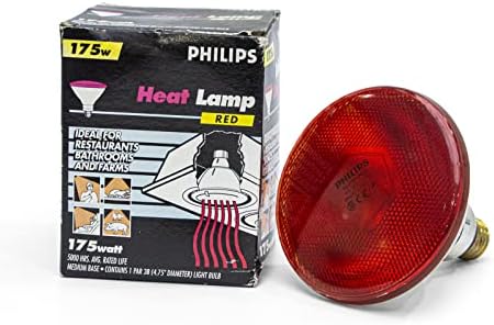 Philip 150W Инфрачервена Лампа E27 Замяна Лампа Запазва Топлината Нагревателни Лампи За Използване В салон за Красота