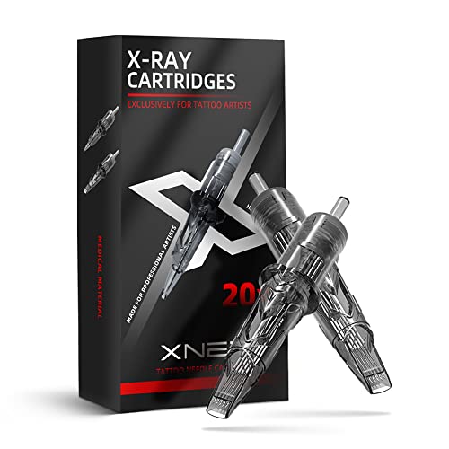 Xnet X-RAY 12 Стандартни Касети с мастило за татуировки 13M1 20pcs за Еднократна употреба на Игли Magnum 0,35 mm 13 с