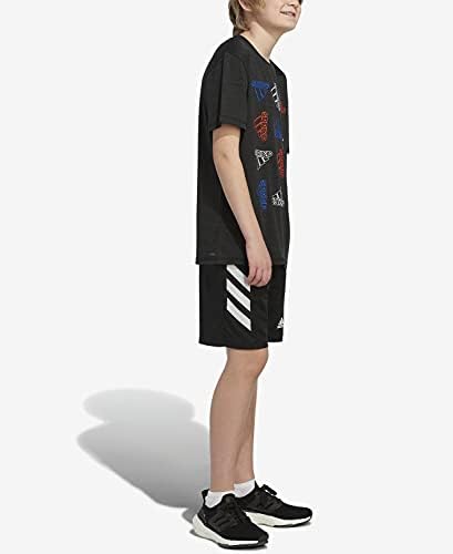 Тениска adidas за момчета с къс ръкав Aeroready Икона Sport Поли Tee