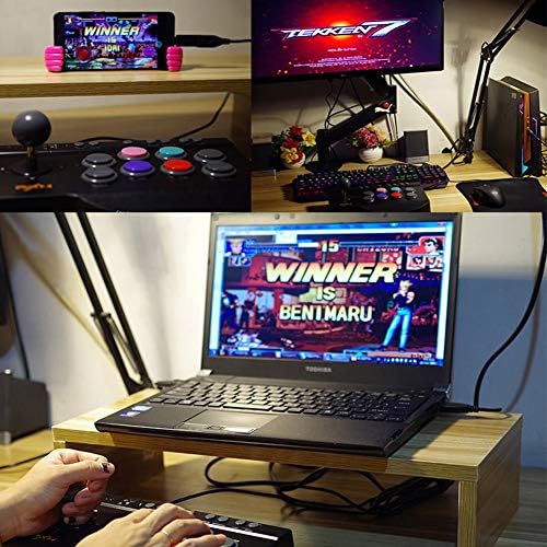 Игрова конзола ДЖИН Fighting PS4 Домашен Компютър USB Слот Джойстик за Системата на вашия компютър Windows PC / PS3 и PS4 / телефон