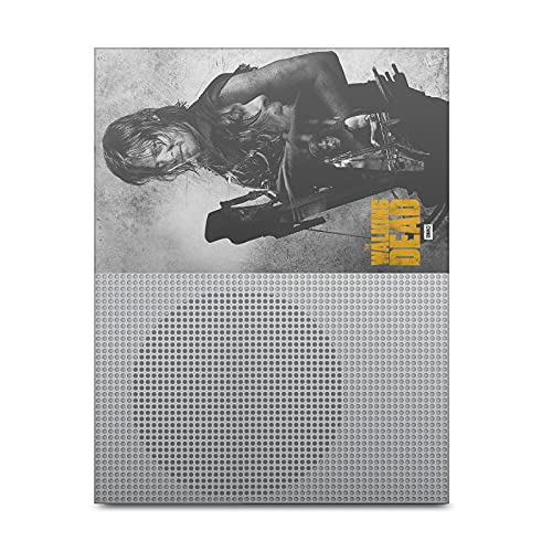 Дизайн на своята практика за главата Официално Лицензиран AMC The Walking Dead Карл Двойна Експозиция Дарил Диксън Графика Vinyl