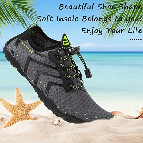 YALOX/Водоустойчив обувки, Мъжки и Дамски Обувки за плуване, Улични Плажни Чорапи За гмуркане Бос, бързо съхнещи Чорапи За гмуркане, Йога,