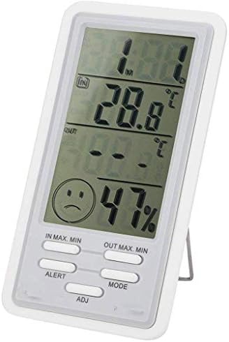 Стаен термометър XJJZS - електронен измерител на температурата и влажността в затворени помещения и на улицата с голям екран, домакински