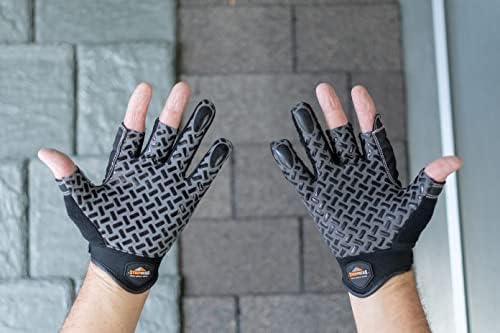 Защитни ръкавици SteepGear, размер XL, Без палеца