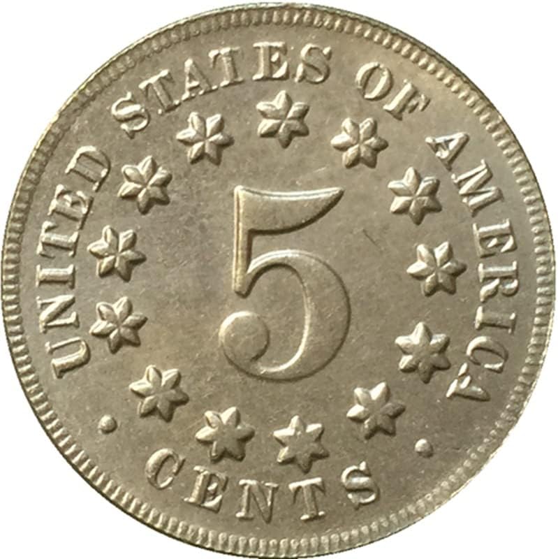 20.5MM1883 Американската Никелова Монета Монети От никел Старинни Занаяти Чуждестранни Възпоменателни монети