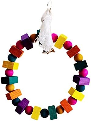 JJ Store Играчки за птици-Папагали, Цветни Слот за Подстригване, Дъвчащи Играчки