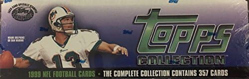 1999 Topps Футболна фабрика NFL Запечатала 357 картички в комплект със Звездите и Зала на славата