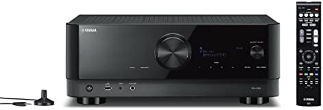 Кинотеатральная система Klipsch Reference, Черна, с 7.2-канальным AV-ресивером Yamaha RX-V6A с 8К HDMI и музикалната излъчване