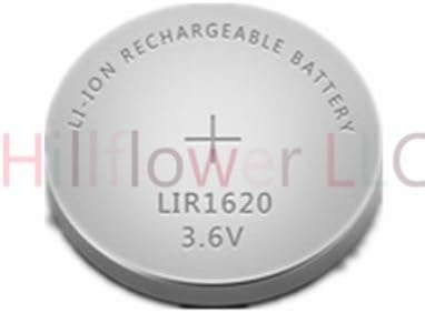 Хиллфлауэр 20 Бр LIR1620 1620 CR1620 LM1620 BR1620 Акумулаторна Обемна Литиева батерия премиум-клас продължително действие 3,6 В