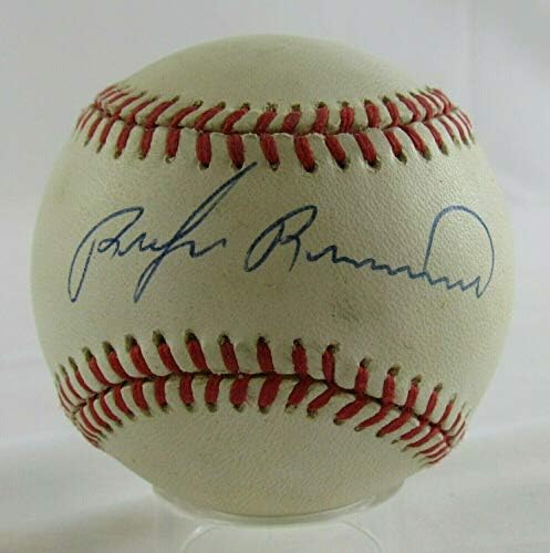 Рубен Ривера Е Подписал Автограф Rawlings Baseball B114 - Бейзболни Топки С Автографи
