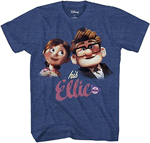 Дисни Благословен Си Тениска Carl His Ellie Couples Тениска