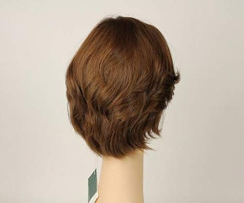 Европейският перука от човешка коса Freeda - светло кафяво Dorothy, многопосочен отгоре от кожа, размер M