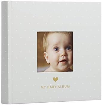 Албум Pearhead My Baby, Фото албум за спомен за новородени и бъдещи родители, на 50 страници, с капацитет 200 снимки с размер 6 x 4 инча,