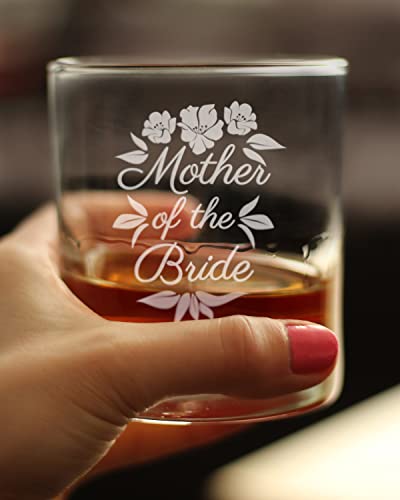 Чаша за уиски с камъни за майката на булката - сватбени декорации за сватбени партита - Чаши за уиски обем 10,25 грама