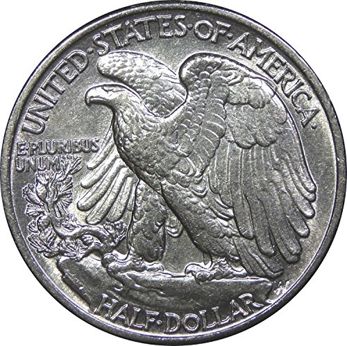 1940 PD или S - 1945 U. S. Walking Liberty една Сребърна Монета в Полдоллара, Продавачът Полдоллара, В Необращенном състояние