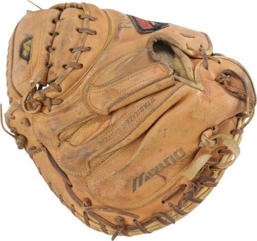 1995 Хорхе Посада, нов в играта, използва ръкавицата Catchers Ръкавица, PSA DNA COA, РЕДКИ слот ръкавици MLB