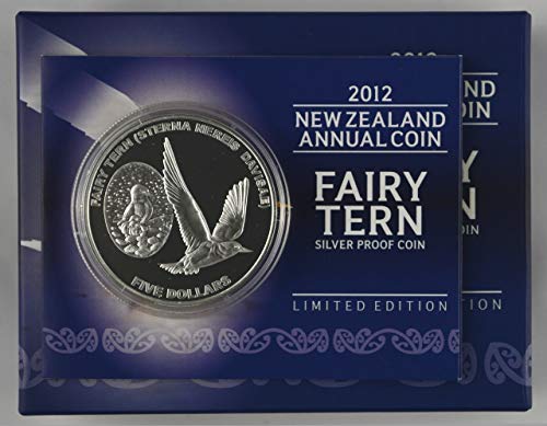 2012 нова зеландия Сребърни Монети, деноминирани 5 долара - Магията на червения килим рибарка номинална стойност 5 долара, Не Обращающаяся