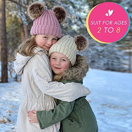 Детски зимни шапки Simplicity за момчета и Момичета, Червени и Розови