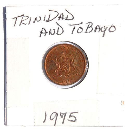 1975 TT Тринидад и Тобаго 1 Цент - Много Тънък монета на кралица Елизабет II