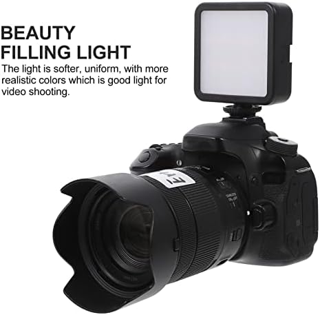 SOLUSTRE Light Видеосветка на камерата: Преносимо Осветление за Фотография, Имат лента за Фотография, Осветление за запис на видео,