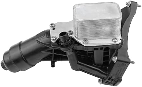 Комплект корпуса на масления филтър на двигателя на премиум-клас с подложка, Съвместима с BMW 330e 330i 330i GT xDrive 530e 530i