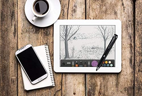 Активен цифров стилус Broonel Black Mini Fine Point, Съвместим с Samsung Galaxy Tab A 10.5