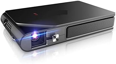 YBOS Мини видео проектор Лаптоп Full Hd Native 720P Домашно Кино, Мобилен Телефон, Led 3D Шрайбпроектор 3600 Лумена (Цвят: D5W)