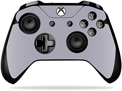 Корица MightySkins, съвместима с контролер на Microsoft Xbox One X - Однотонная синя | Защитно, здрава и уникална Vinyl стикер | Лесно