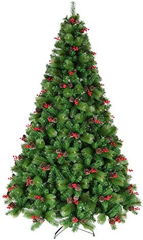 Изкуствена Коледна елха с дължина 6,8 метра, Неосвещенная Коледно Дърво, Еловая Бум на панти, Коледна Украса със Стойка за