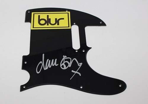 Blur Song 2 Деймън Албарн Подписа Электрогитару Fender Telecaster с автограф Pickguard Loa