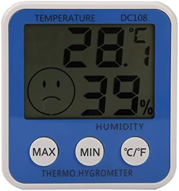 WODMB Термометър Портативен Домашен LCD Дигитален Термометър Температурата в Помещението Влагомер за Измерване Влажността В Помещението