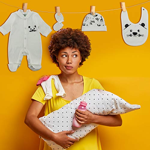 Подаръчен Комплект за деца TANGEE KIDS, 7 позиции, цвят Слонова Кост, Бяла (0-3 месеца), Дрехи за бебета, изработени от памук