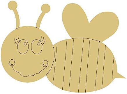 Дизайн на Пчелите по Подобие на това, Деколте от Незаконченного Дърво, Пролетно-Лятна Почивка Врата Закачалка за животни, Платно