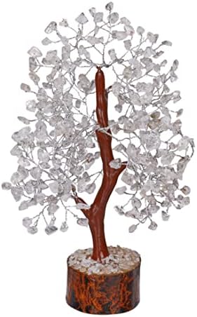 Прозрачен кристален Кварц - Дърво, Кристали, Дърво Чакри, Дърво, Кристален Кварц, Камъни и Кристали, Пари Дърво Fung Шуй, Кристалното Дърво