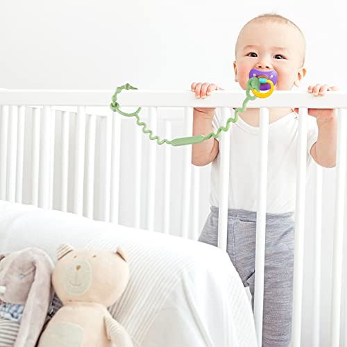 Силиконови ремъци за играчки за бебето - 3 опаковки на Регулируеми колани за играчки в детска количка, детски играчки,-прорезывателей и поильников за детски колички