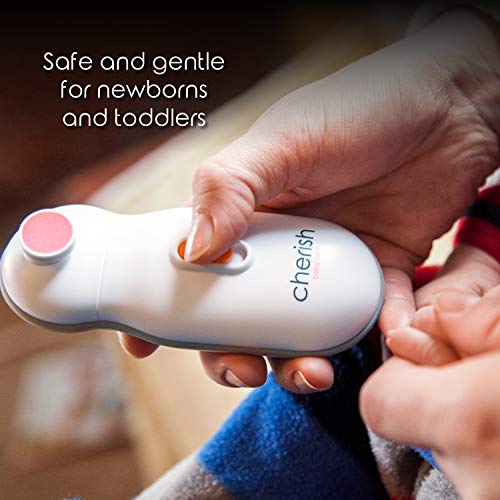 Сменяеми опиливающие устройства за електрическо детско подстригване за нокти - Ценете Baby Care - Включва 4 Оранжеви опиливающих диск за 12 месеца и деца по-малки деца