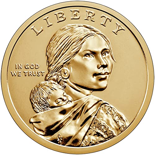 2023 P, D Набор от монети индианци (сакагавея/Gold) в 2 долара, без да се прибягва