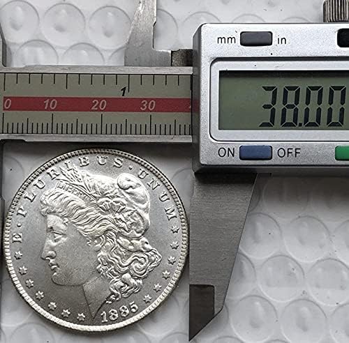 1881, Монета Eagle Challenge, САЩ, Не циркулационни монета Морган - Разгледайте Историческо перфектно качество на американски монети