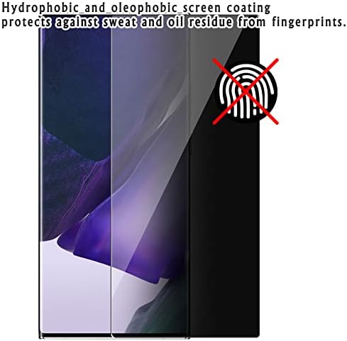 Защитно фолио за екрана Vaxson Privacy, съвместима със стикер на Sony Cyber-shot DSC-T99 за защита от шпионски филми [Не закалено стъкло]