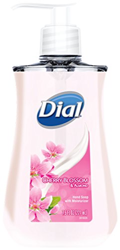 Течен сапун за ръце Dial, Черешов цвят и Бадеми, 7,5 Течни унции