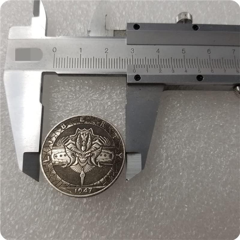 QINGFENG Антикварное Занаят Скитник сребърно покритие Монета 1947 Копие на Възпоменателни Монети, Чуждестранна Валута, Монета 752