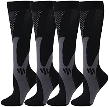 WYTong 2 чифта спортни чорапи за мъже и жени, леки компресия спортни чорапи за джогинг, еластични чорапи, компресия чорапи