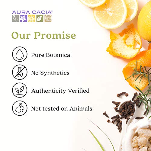 Aura Cacia Освежаваща мандарина и грейпфрут мъгла | GC / MS Тестван за чистота | 118 мл (4 ет. унция)