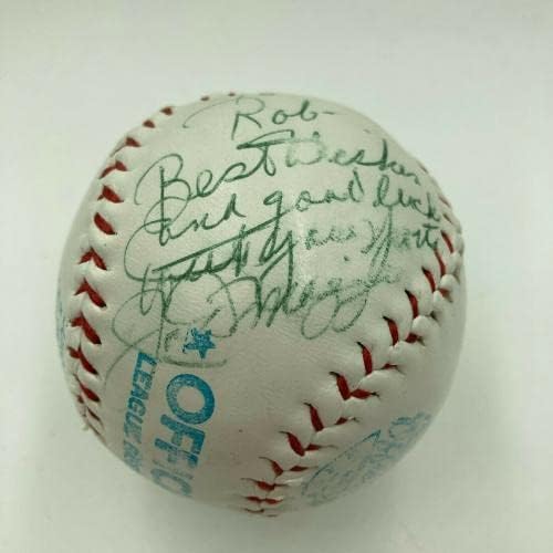 Ретро Бейзболен Сингъл Джо Ди Маджо 1960-те Години, С Автограф от JSA COA - Бейзболни топки с Автографи